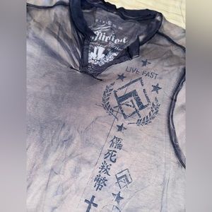 Affliction long sleeve tee